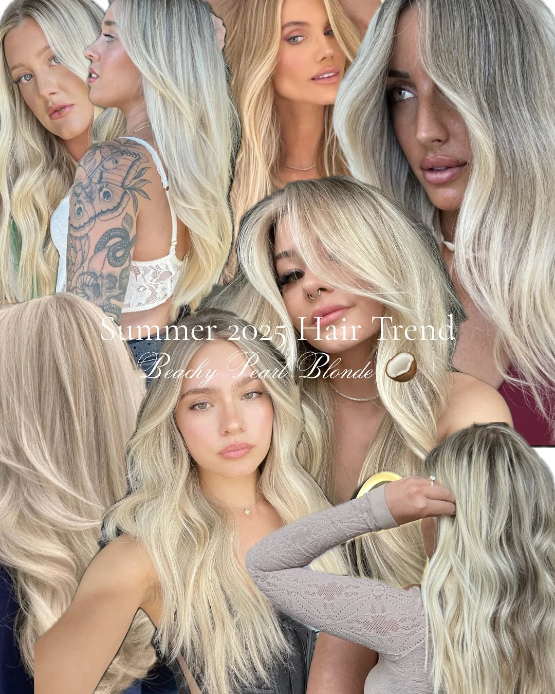 Milk Blonde Synthetic Lace Wigs for Women