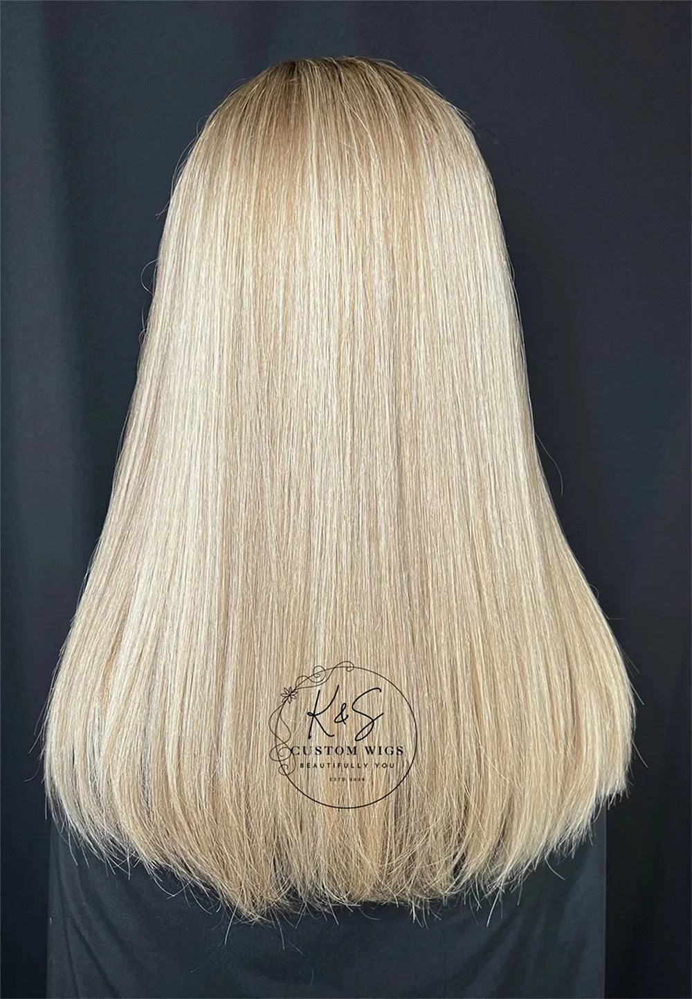 2025 New in HD Lace Wig Honey Ash Blonde Balayage Straight Wig