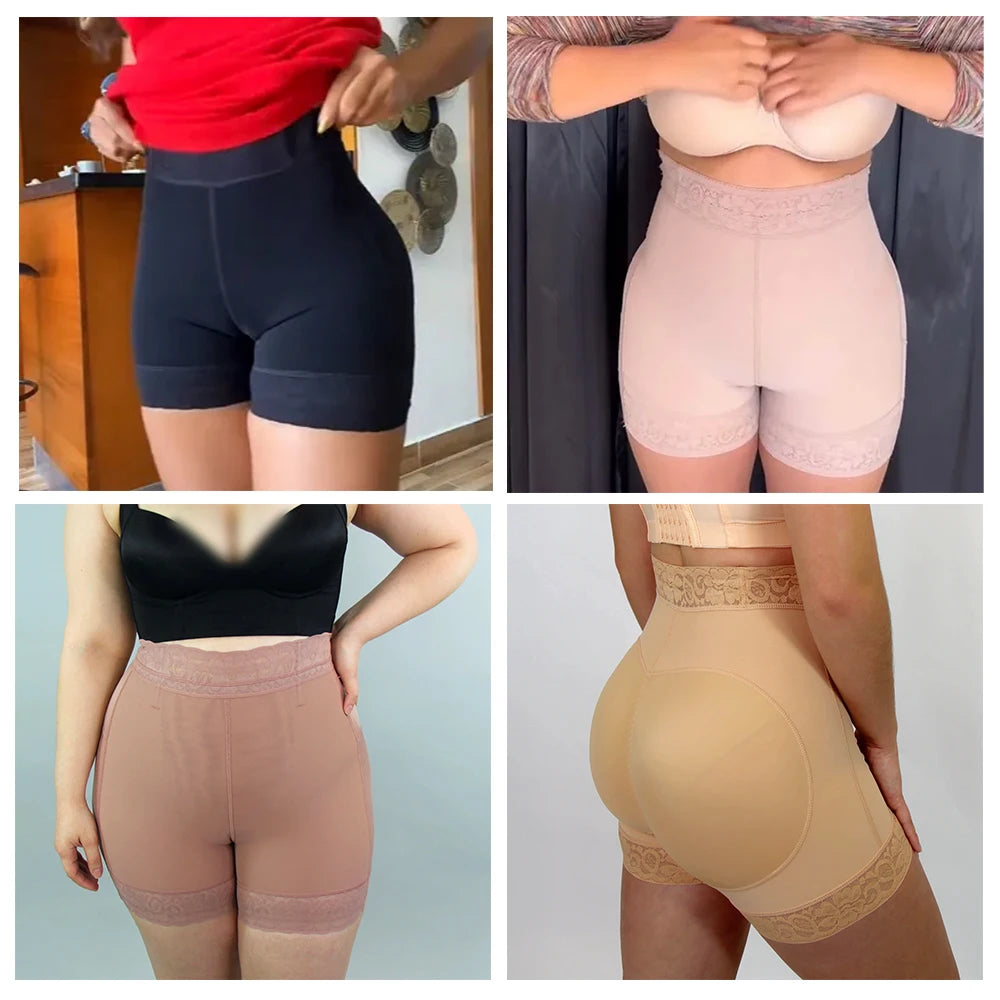 Shaping Panties Slimming Corset Butt Lifter Abdomen Control Girdles High Waist Reducing Shorts For Women Lace Underwear