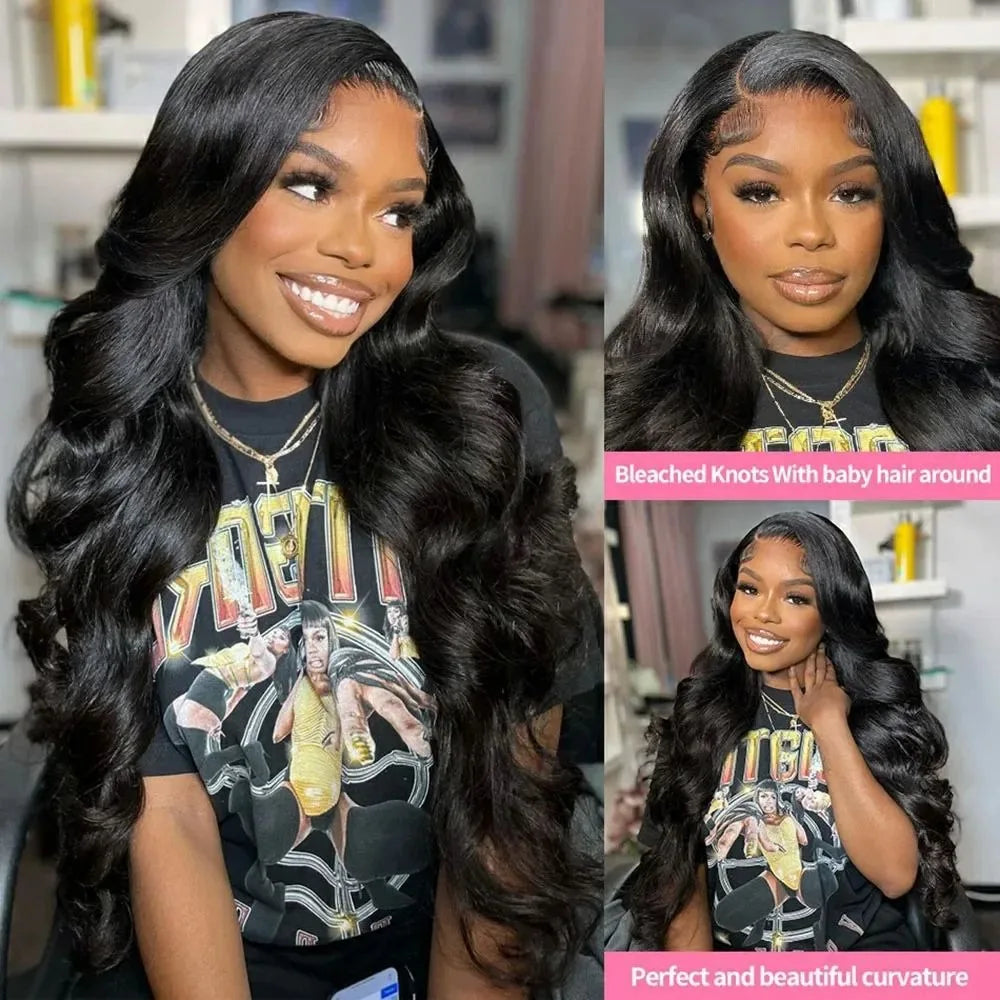 Brazilian Body Wave HD Lace Front Wig 13x6 – Pre-Plucked Human Hair