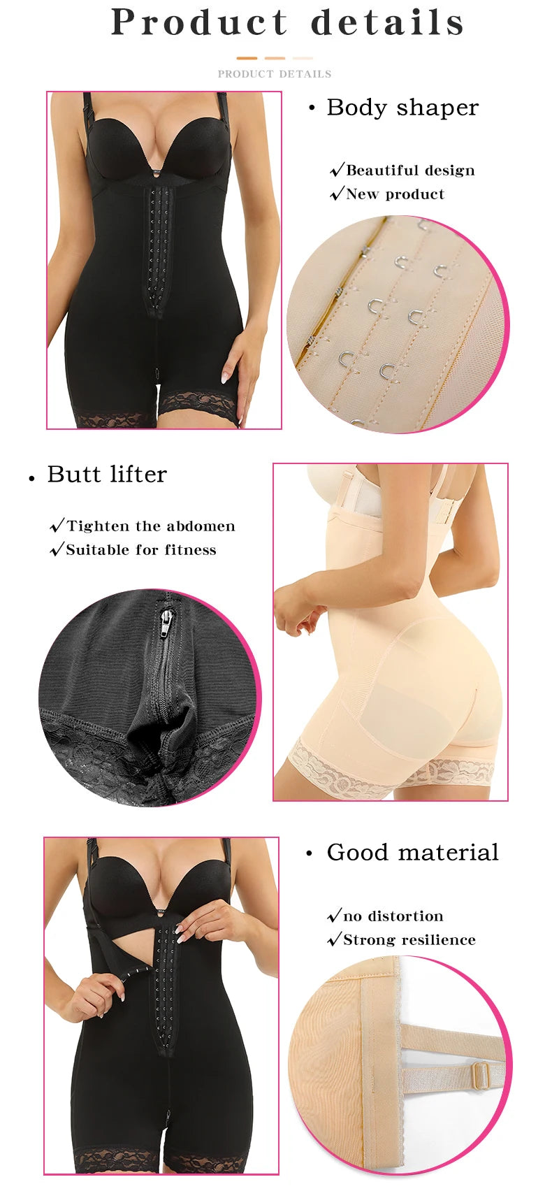 High Compression Tummy Control Shapewear