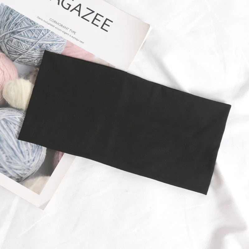 1PC Korean Elastic Headband Running Wide Hair Bands for Women and Men Sport Yoga Hairband Soft Girls Wash Face Makeup Headwrap