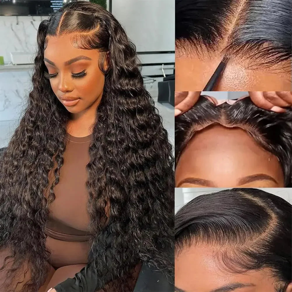 Curly Water Wave Wig
