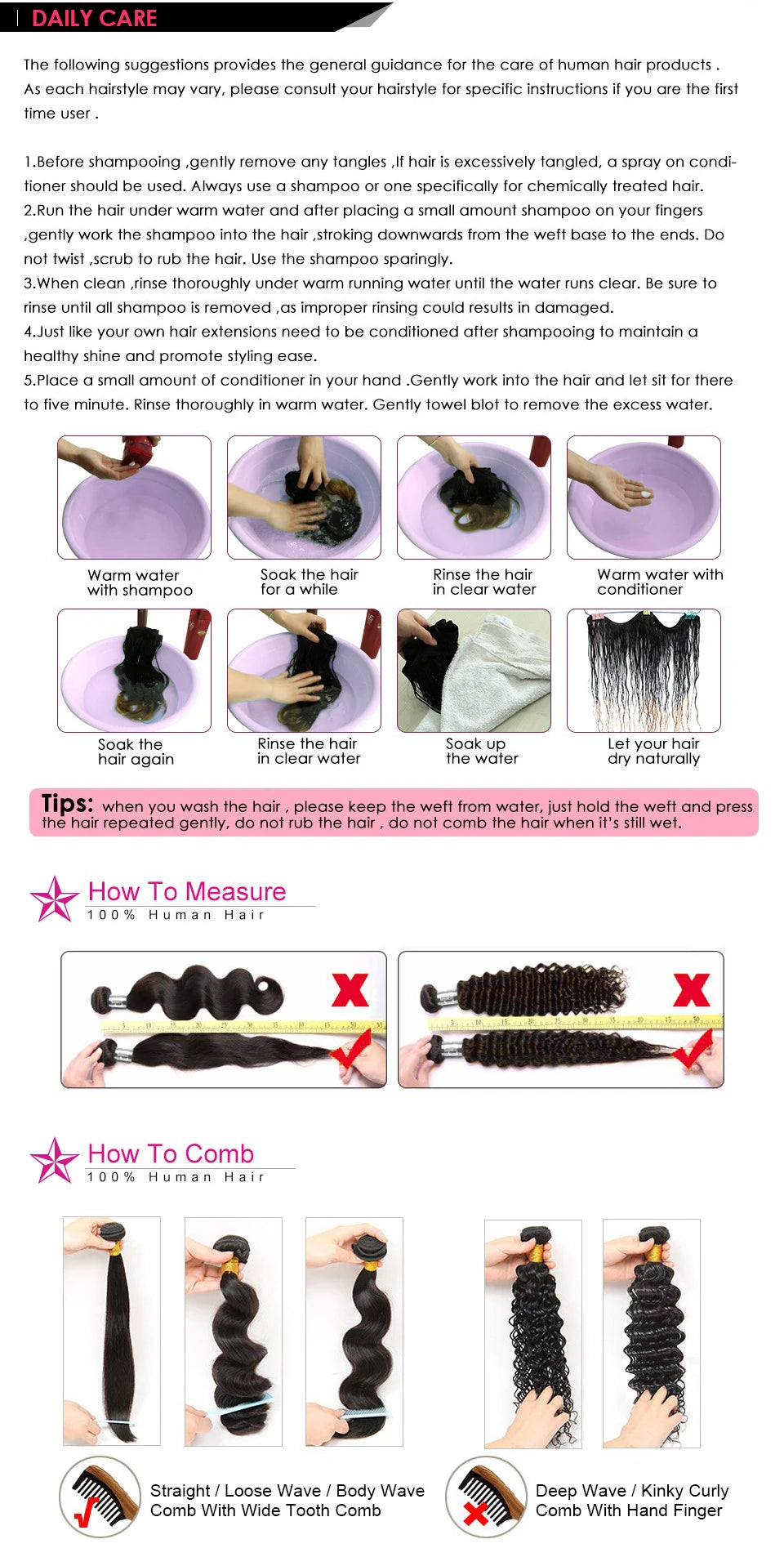 Short Kinky Curly Hair Bundles – 100% Brazilian Virgin Human Hair