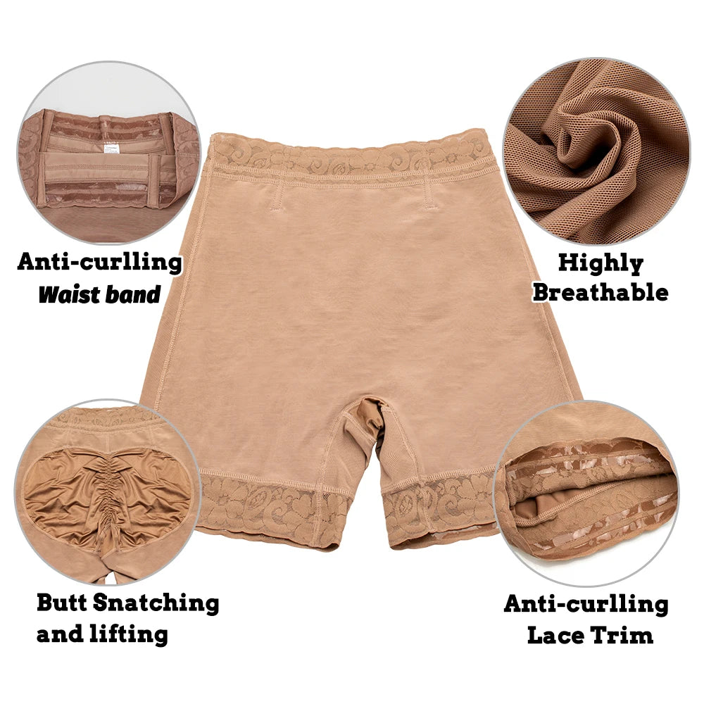 Shaping Panties Slimming Corset Butt Lifter Abdomen Control Girdles High Waist Reducing Shorts For Women Lace Underwear