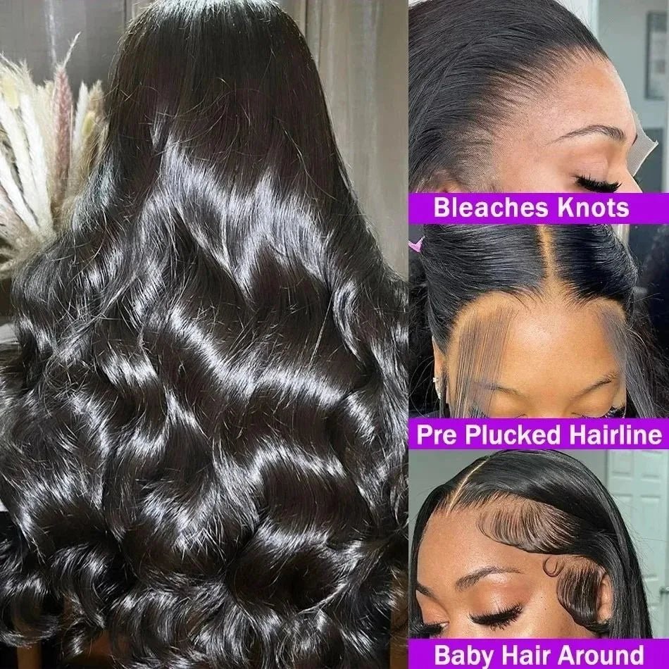 Brazilian Body Wave HD Lace Front Wig 13x6 – Pre-Plucked Human Hair