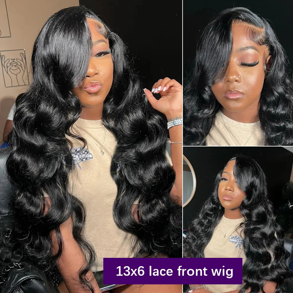30 Inch Body Wave HD Lace Wig – Glueless, Pre-Plucked Human Hair