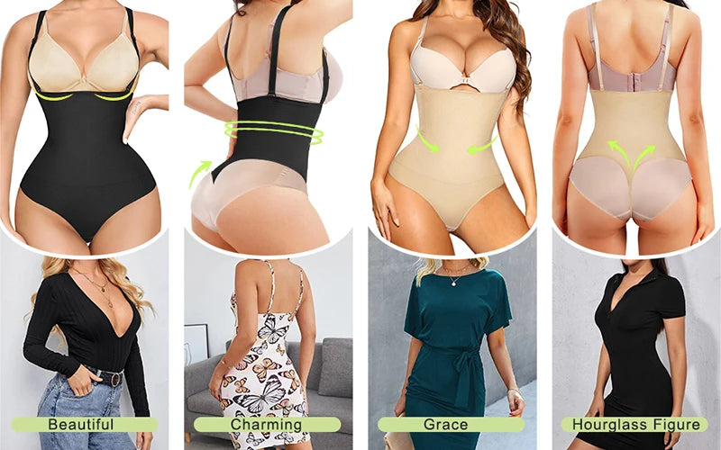 Thong Bodysuit Shapewear Women