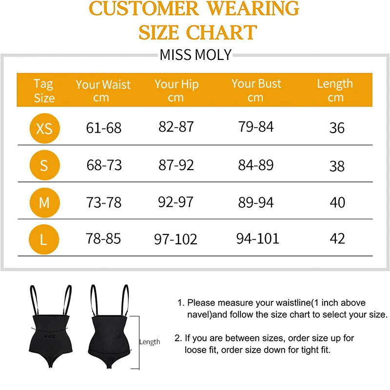 Thong Bodysuit Shapewear Women