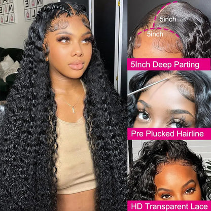 Deep Wave Glueless Wig