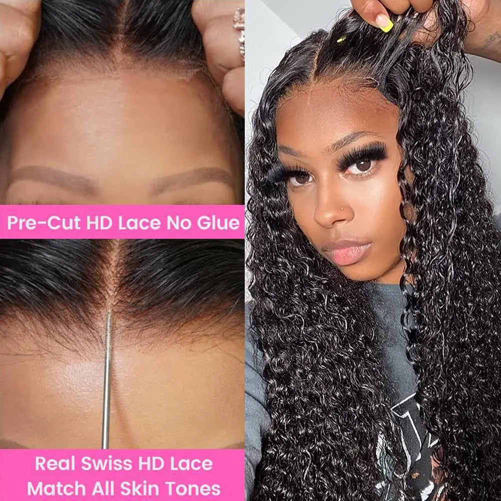 Deep Wave Glueless Wig