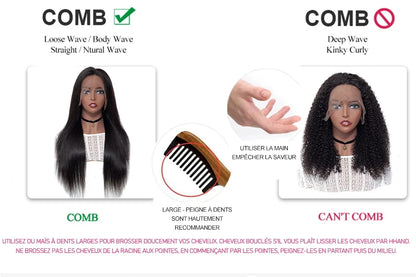 Glueless Deep Wave Wig – 5x5/6x4 Lace, Pre-Cut Ready to Wear