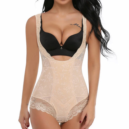 Women’s Seamless Full Body Shaper – Waist Trainer & Postpartum Slimming Bodysuit