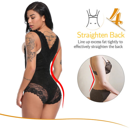 Women’s Seamless Full Body Shaper – Waist Trainer & Postpartum Slimming Bodysuit