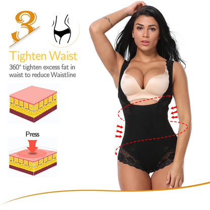 Women’s Seamless Full Body Shaper – Waist Trainer & Postpartum Slimming Bodysuit