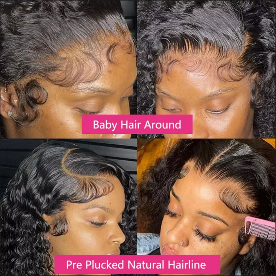 Curly Lace Front Wig – Glueless, Ready to Wear Human Hair