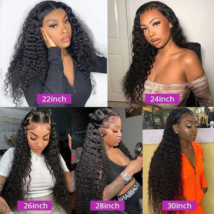 Curly Water Wave Wig
