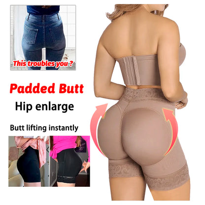 Shaping Panties Slimming Corset Butt Lifter Abdomen Control Girdles High Waist Reducing Shorts For Women Lace Underwear