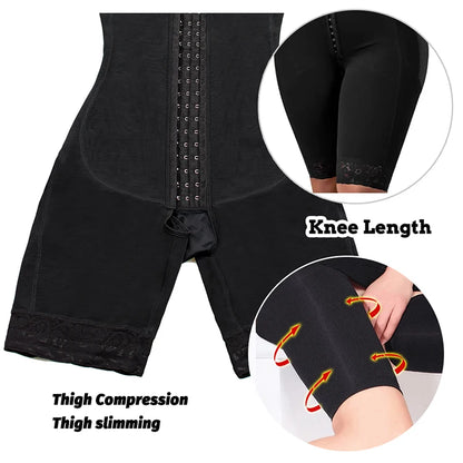 Colombian Faja Full Body Shaper – Tummy Control Corset Bodysuit
