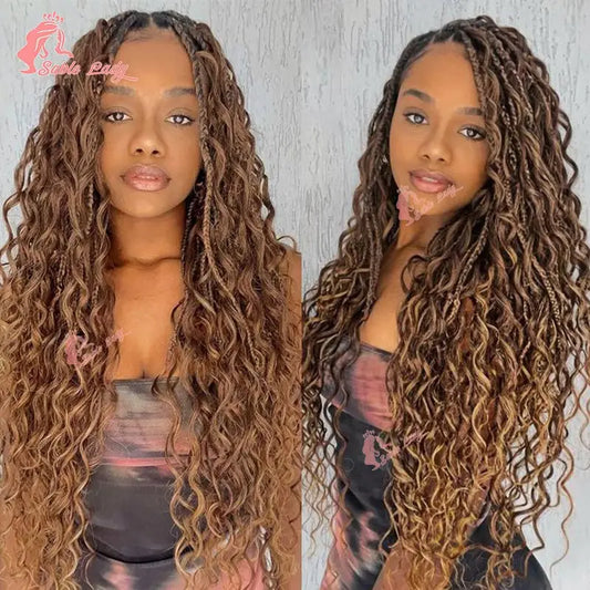 Boho Braided Wig – Full Lace