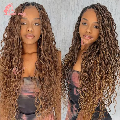 Boho Braided Wig – Full Lace