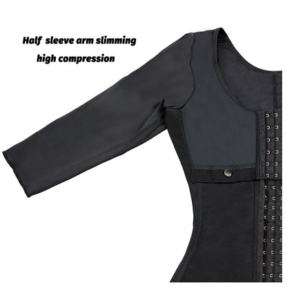 Colombian Faja Full Body Shaper – Tummy Control Corset Bodysuit