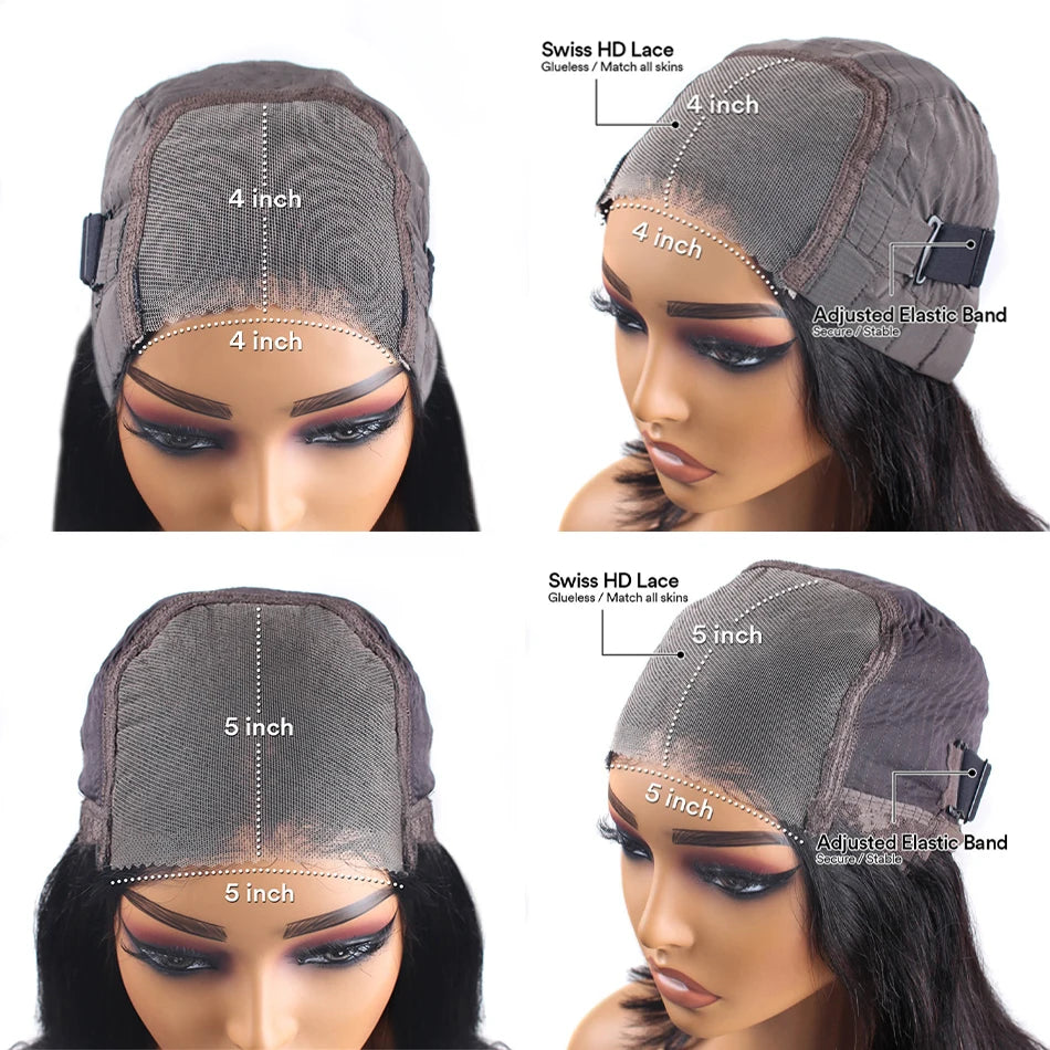 Deep Wave Glueless Wig