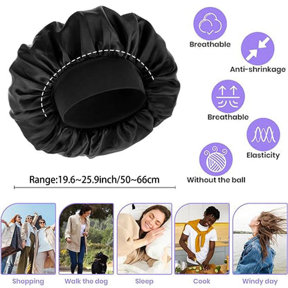 Satin Bonnet Hair Bonnet for Sleeping