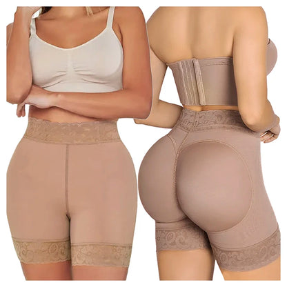 Shaping Panties Slimming Corset Butt Lifter Abdomen Control Girdles High Waist Reducing Shorts For Women Lace Underwear