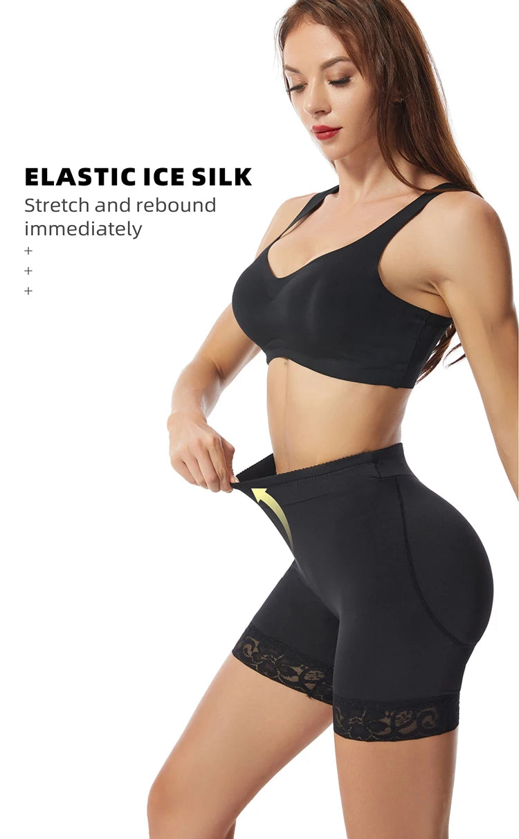 Butt Lifter Shaper Panties Hip Pads Shapewear Push Up Booty Enhancer
