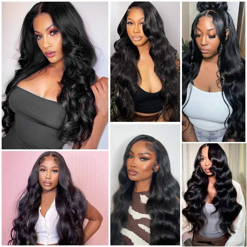 Body Wave Human Hair Wigs Glueless Wig 5X5 Hd Lace Closure Wig 360 Full Lace Wig 13X4 Hd Lace Frontal Wig 30 Inch Brazilian Hair