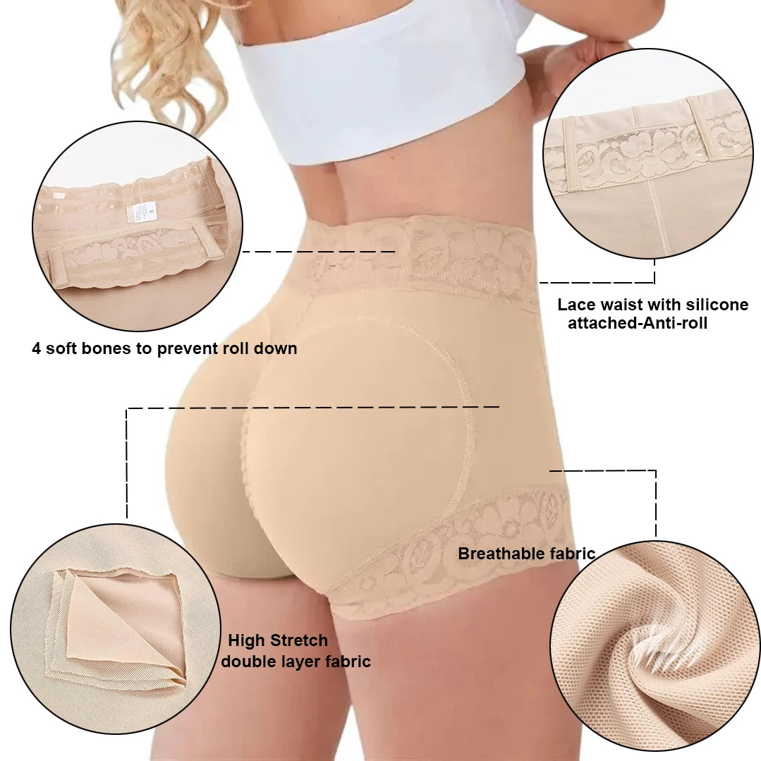 Colombian Waist Trainer Body Shaper – Tummy Control & Butt Lifter Girdle