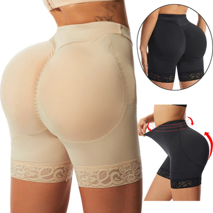 Butt Lifter Shaper Panties Hip Pads Shapewear Push Up Booty Enhancer