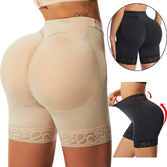 Butt Lifter Shaper Panties Hip Pads Shapewear Push Up Booty Enhancer