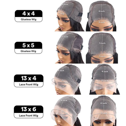 30 Inch Body Wave HD Lace Wig – Glueless, Pre-Plucked Human Hair