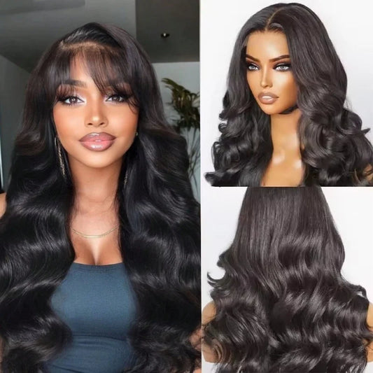 Extra Long Brazilian Body Wave Wig – HD Lace, 250% Density