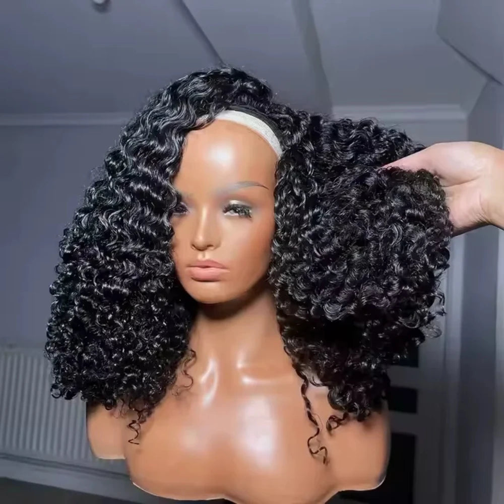 Kinky Curly Half Wig