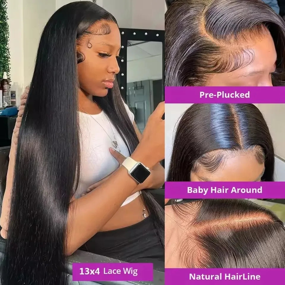 Bone Straight HD Lace Wig