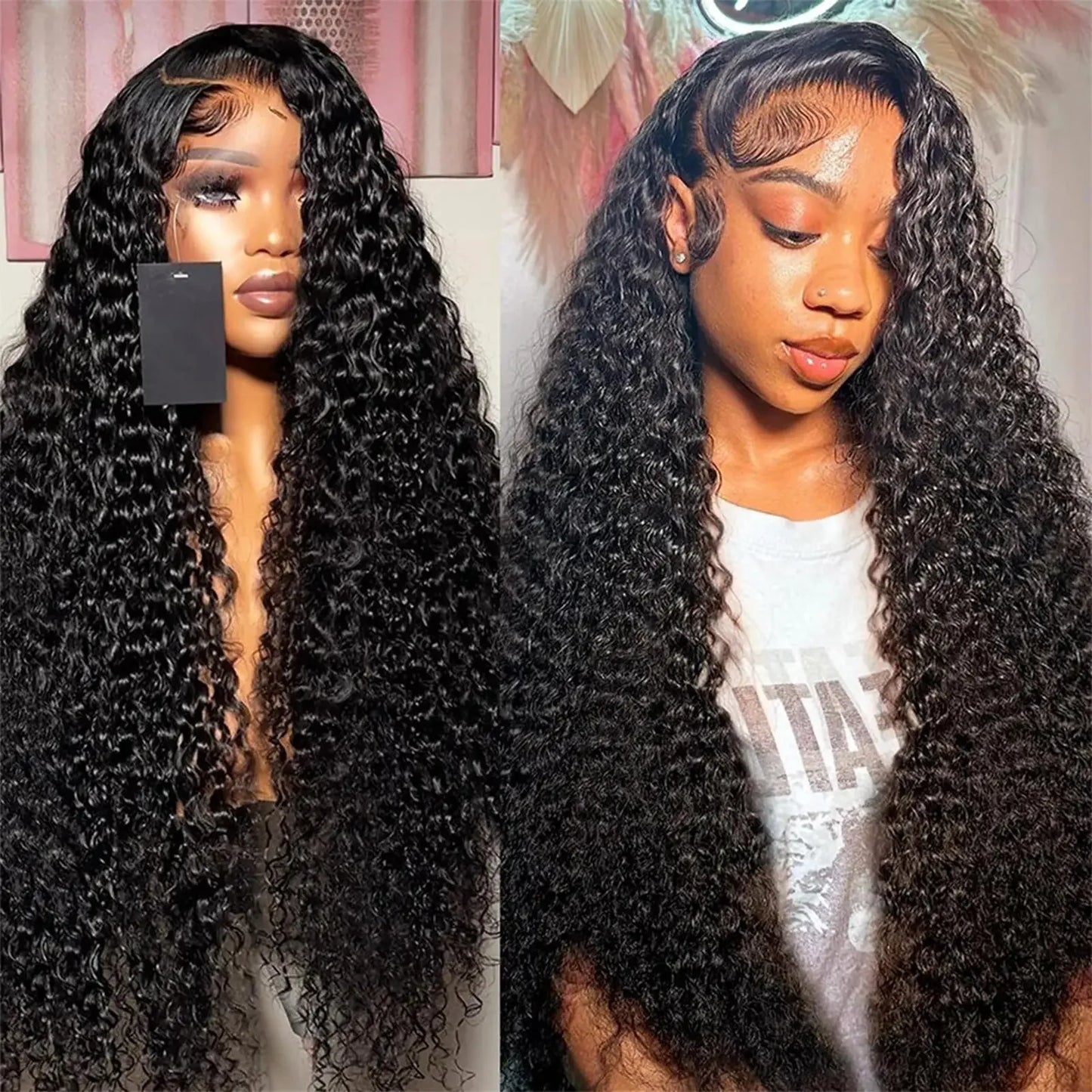 Curly Water Wave Wig