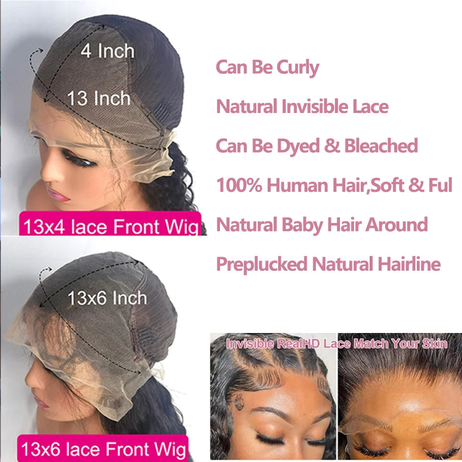 Bone Straight HD Lace Wig