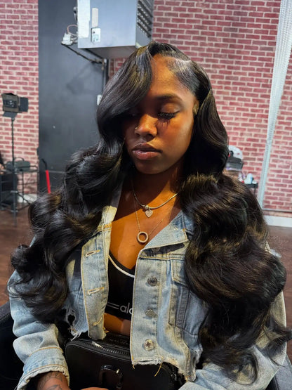 Brazilian Body Wave HD Lace Front Wig 13x6 – Pre-Plucked Human Hair