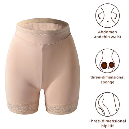 Butt Lifter Shaper Panties Hip Pads Shapewear Push Up Booty Enhancer