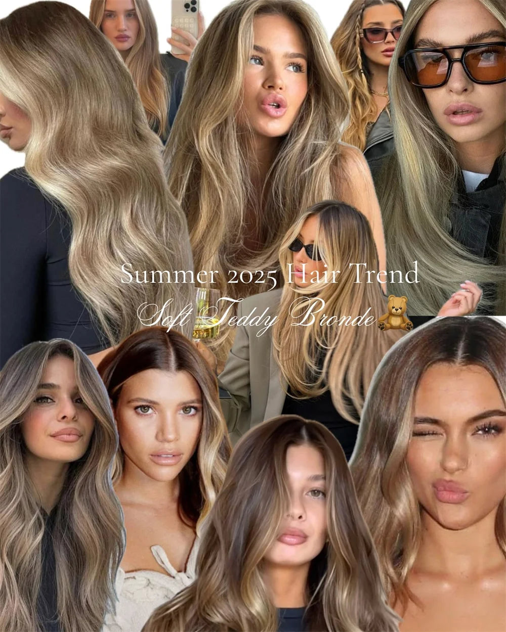 Milk Blonde Synthetic Lace Wigs for Women