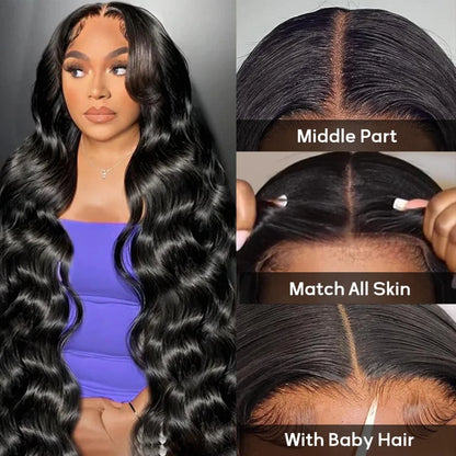 Body Wave Human Hair Wigs Glueless Wig 5X5 Hd Lace Closure Wig 360 Full Lace Wig 13X4 Hd Lace Frontal Wig 30 Inch Brazilian Hair