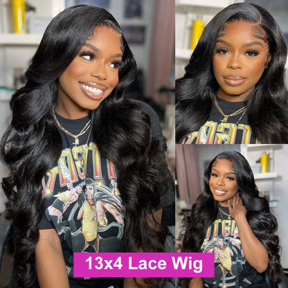 30 Inch Body Wave HD Lace Wig – Glueless, Pre-Plucked Human Hair
