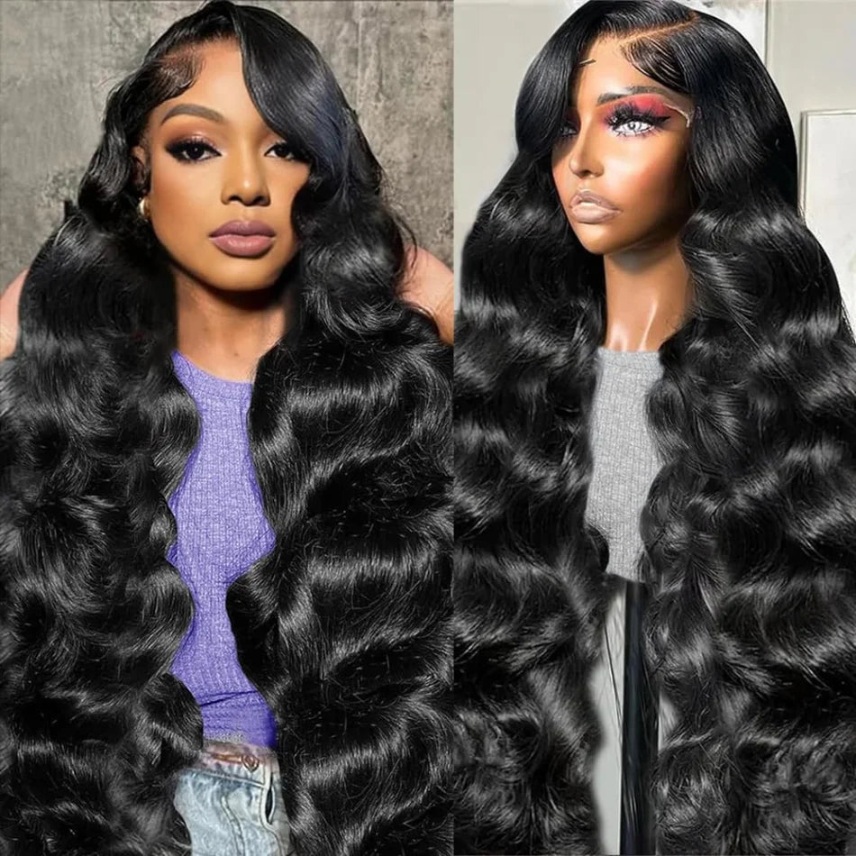 Extra Long Brazilian Body Wave Wig – HD Lace, 250% Density