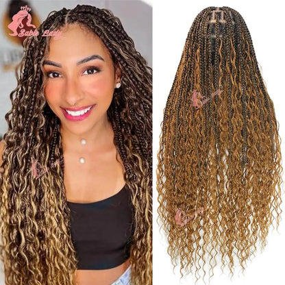 Boho Braided Wig – Full Lace