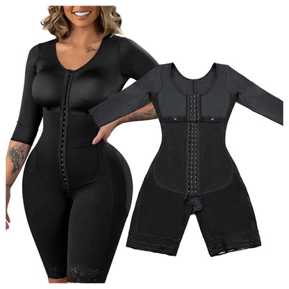 Colombian Faja Full Body Shaper – Tummy Control Corset Bodysuit
