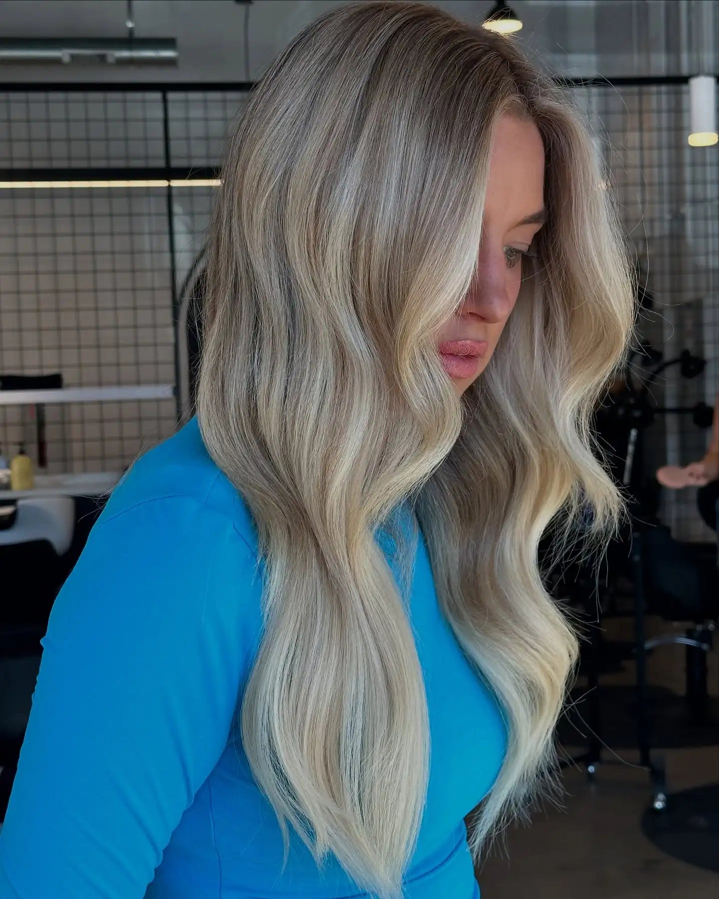 Milk Blonde Synthetic Lace Wigs for Women