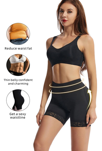 Butt Lifter Shaper Panties Hip Pads Shapewear Push Up Booty Enhancer